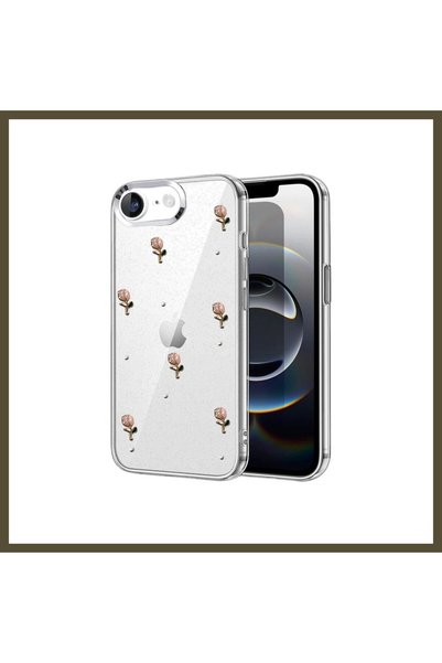 northcity n غطاء لهاتف iPhone 16E بتصميم مزين بالزخارف - التصميم رقم 6 BX.
