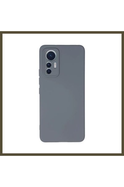 northcity n Mi 12 Lite Compatible Case with Velvet-Lined Nano Silicone - Gray BX