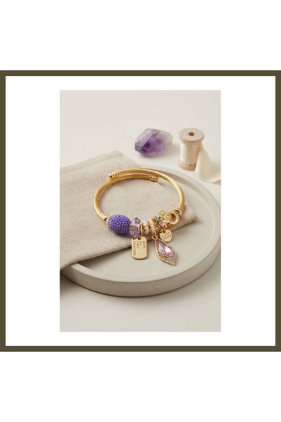 northcity n Lila Damla Modal Charm Bracelet Model BX