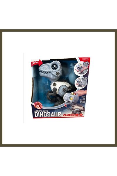northcity n SH40658 SOUND/LIGHT BUILD-AND-PLAY DINOSAUR BX