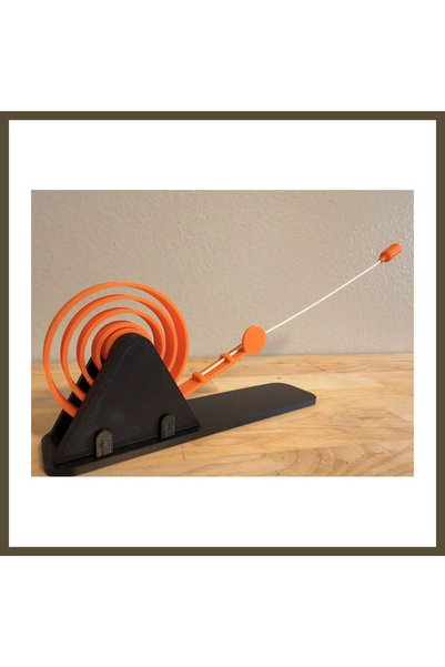 northcity n 3D-Printed Spring-Loaded Spiral Cat Toy, Bouncing Spiral Interact...