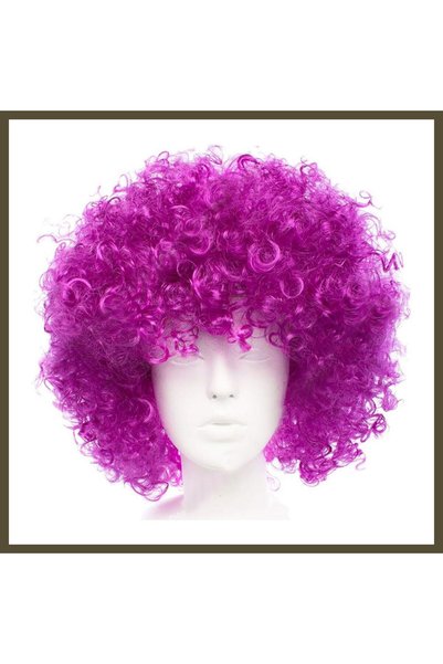 northcity n Dark Purple Violet Afro Bonus Wig BX