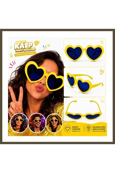 northcity n Mega Boy Yellow Party Sunglasses BX