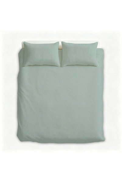 Generic Boho Style Warm Flannel 3Pcs Bed Linen Set, Skin Safe Bedding