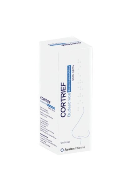 AVALON PHARMA Cortrief Budesonide 64 Mcg Nasal Spray 120 Doses