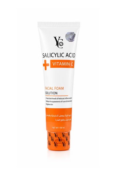 YC Salicylic Acid + Vitamin C Facial Foam Solution (100ml)