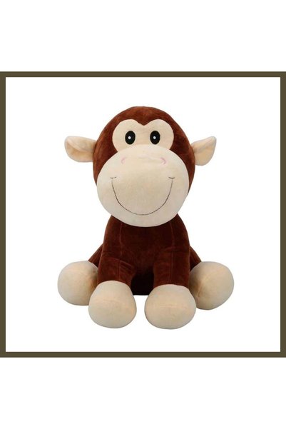northcity n 3182 Sitting Plush Animals, 35 cm: Hippopotamus, Cow, Elephant, M...