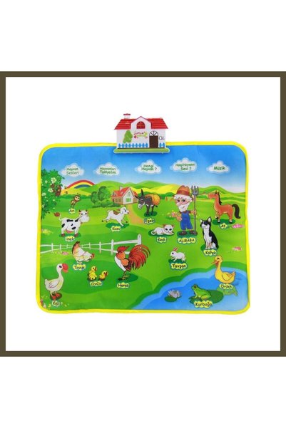 Birlik Educational Farm-Themed Toy Rug BX