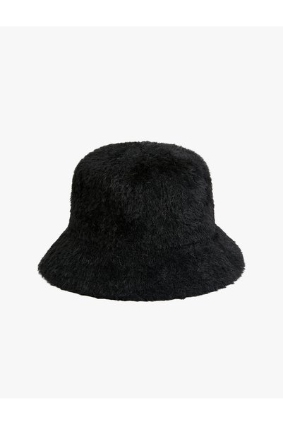 Koton Peluş Bucket Şapka