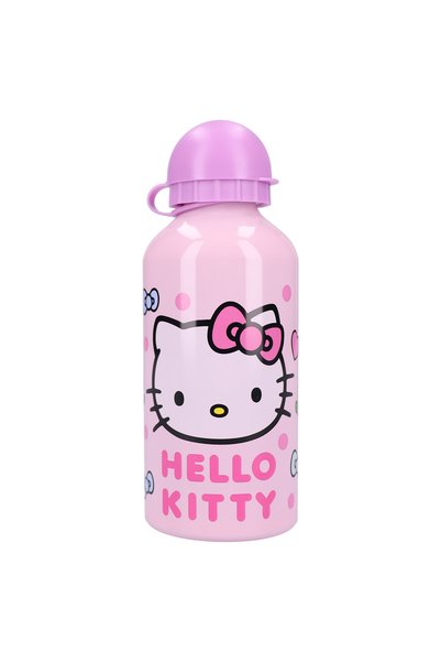 Hello Kitty Sticla apa din aluminiu, multicolor, capacitate 500 ml, Really Re...