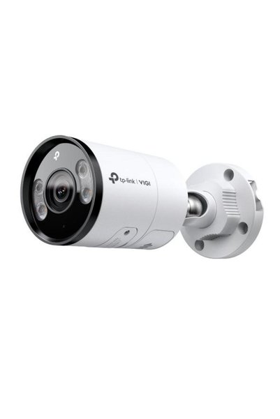 TP-LINK VIGI C385 8MP 4K IP Bullet Camera, 2.8mm Lens, IR/White Light 30m