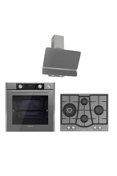 Studio Casa Pachet incorporabil Plane Elegance Aqua Cooking, Cuptor electric ...