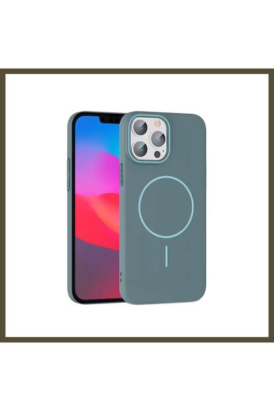 northcity n Joko iPhone 15 Pro Max Compatible MagSafe Brooch Case - Turquoise BX