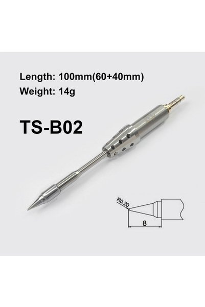 Choice TS-B02 Original TS1C TS80P Replacement Soldering Iron Tips Miniware Co...