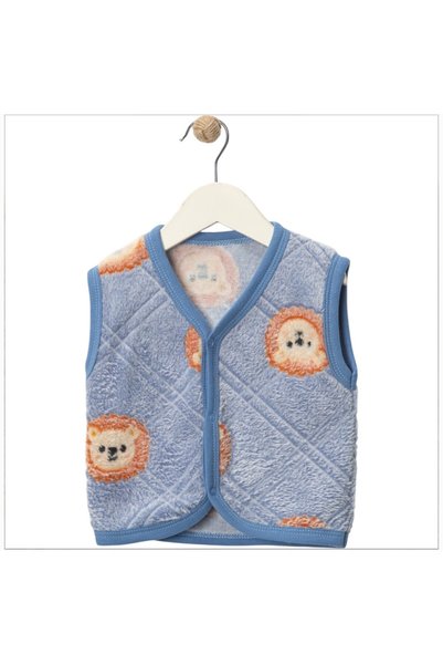 Buude Kids ASLAN DESENLİ WELSOFT YELEK