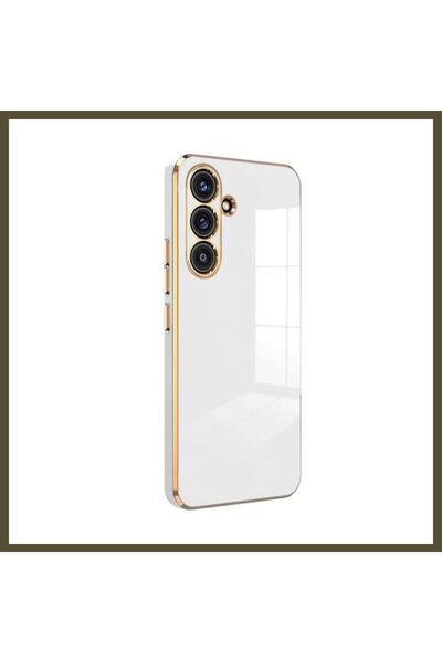 northcity n Samsung Galaxy A24 4G-Compatible Volet Silicone Case - White BX