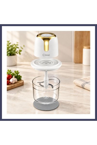 Vitaroyal USB Type-C Şarjlı Mini Blender 3 Bıçak 1.2L HAN