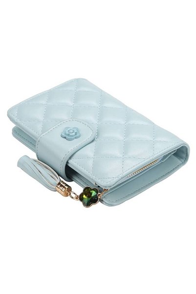 Other Women's wallet with multiple compartments - blue