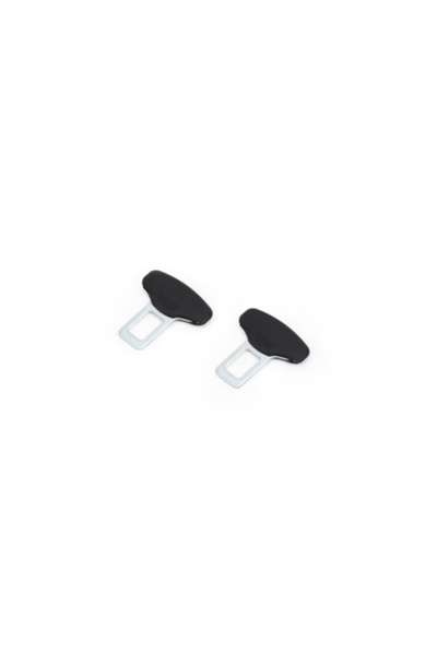AMIO Set of 2 seat belt buckle clips for stopping seat belt alarm
