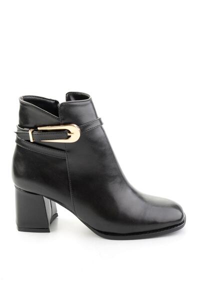 Bambi Siyah Kadın Bot & Bootie K02233050509
