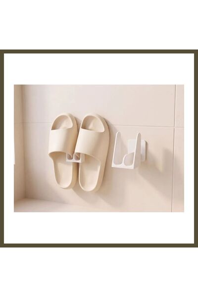 northcity n 3D-Printed Wall-Mounted Bathroom Slipper Hanger, Minimalist Slipp...