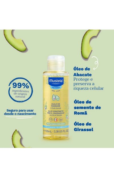 Mustela زيت الأطفال - 100 مل