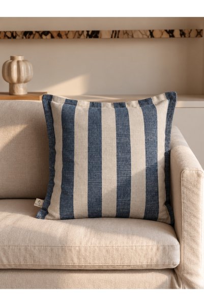 needle home textile .decoration ΘΗΚΗ ΚΙΡΛΕΝΤ ΛΙΝΕ ΜΠΛΕ (50X50)