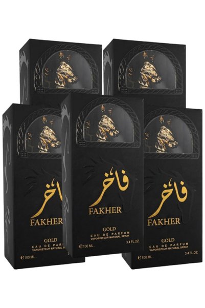 FAKHER 5 قطع عطر ذهبي 100 مل