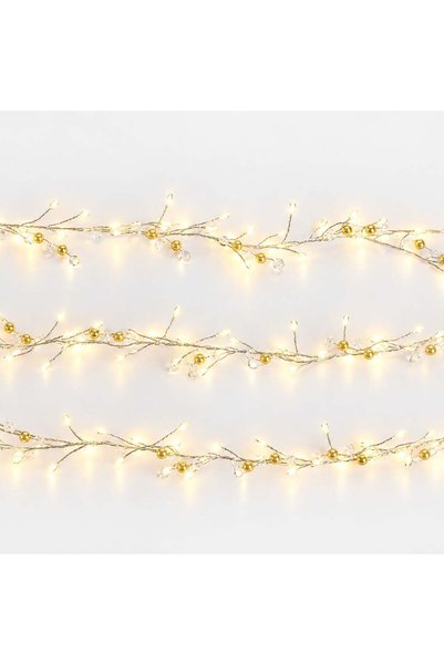 OEM !150 LED-uri CALD CLUSTER + MARGELE 1,5 m