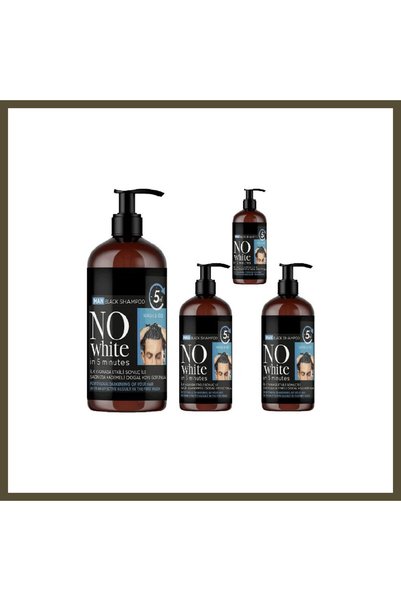 northcity n NoWhite Men's Shampoo 250 ml, 4-Pack BX