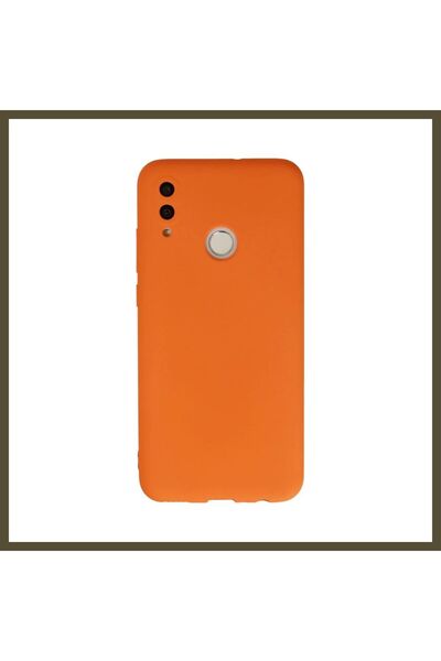 northcity n Huawei P Smart 2019 Case with Velvet-Lined Nano Silicone - Orange BX