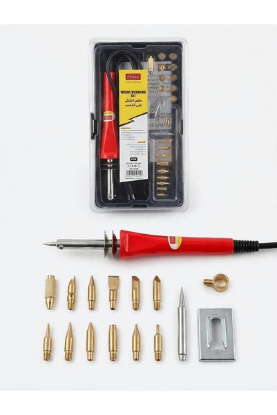 Generic Brand Wood and Leather Burning and Engraving Pen Set