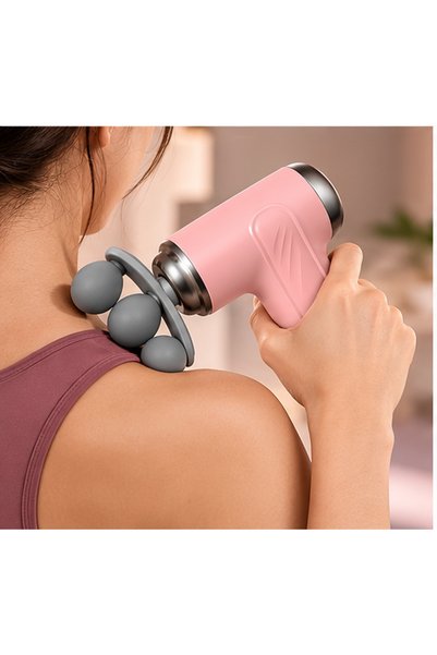 Primo Plus R0273: مسدس تدليك احترافي مزود ببطارية ليثيوم وشاحن من نوع Type-C،...