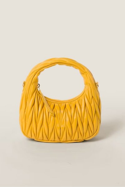 Generic Wander nappa leather hobo Shoulder Bag With Crossbody Strap Zip Closu...