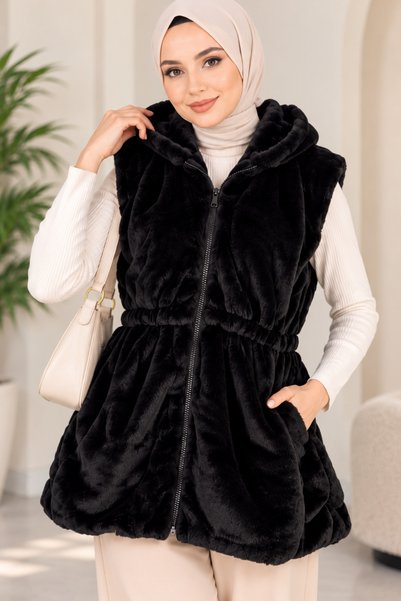 VıoShıne Women's Soft-Textured, Lined, Plush, Hooded, Zipper-Front, Zippered ...