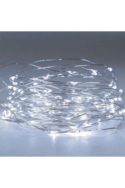 OEM Instalare lumini solare cu 200 de LED-uri tip ghirlandă, senzor de lumină...