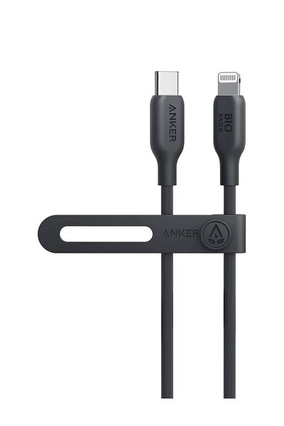 Anker 542 USB-C to Lightning Cable, (0.9Meters, 3ft), MFi Certified, Bio-Base...
