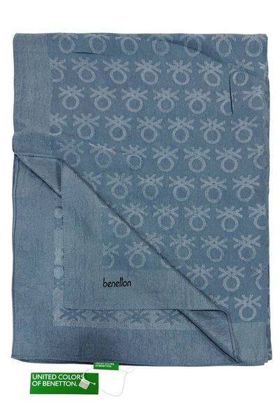 Benetton Șal din Lyocell - Roma - Indigo
