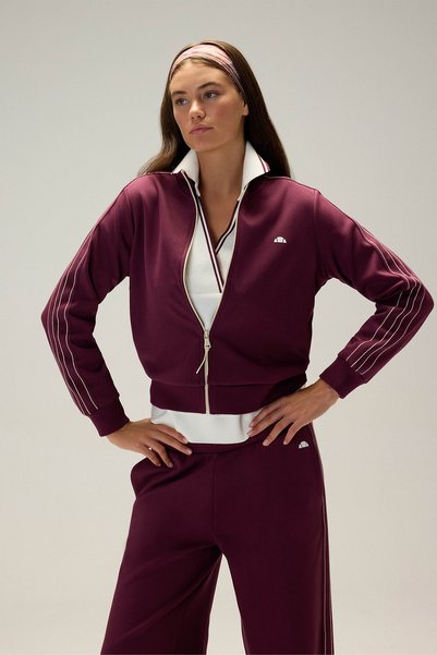 Ellesse سترة نسائية بسحاب 6WF1023-BRD