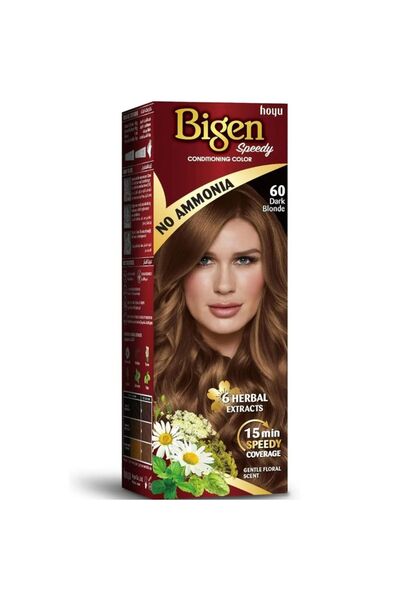 BİGEN صبغة شعر خالية من الأمونيا - أشقر داكن 60