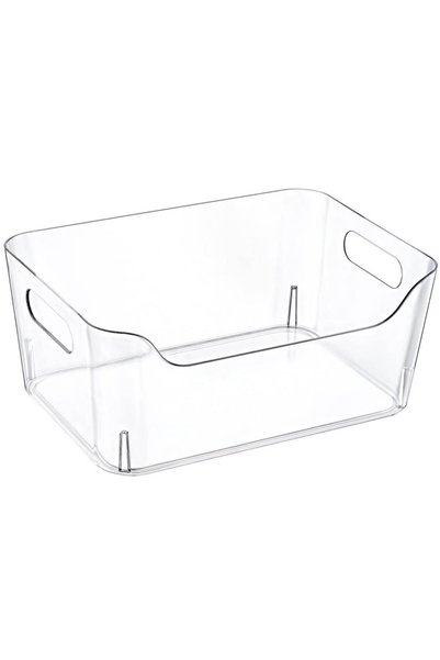 easyCTRL Coș de depozitare și organizare cu mânere, din plastic, 3 litri, 22,...