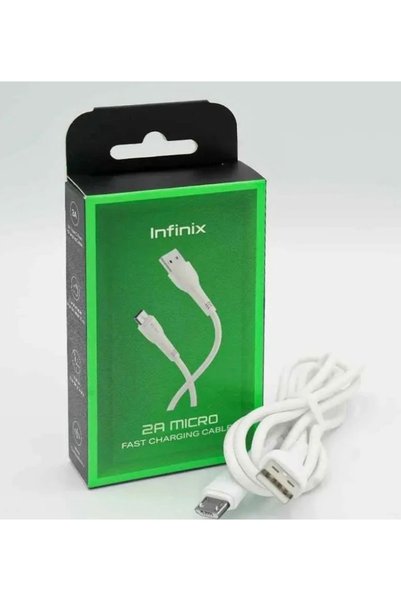 INFINIX XDM52 USB-A to Micro-USB Fast Charging & Data Cable – Durable & High-...