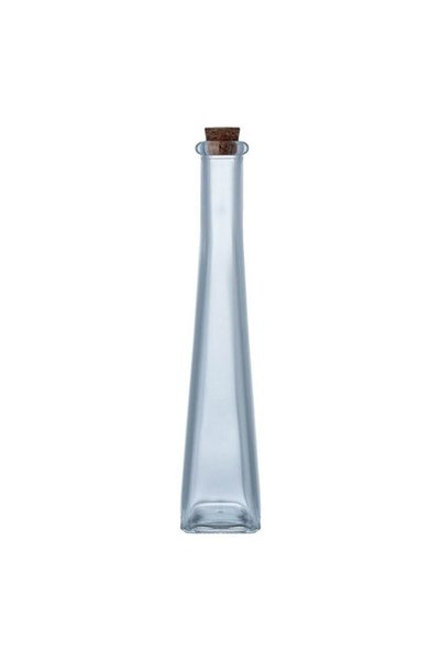 ANTBRO Sticlă înaltă pentru lichior, din sticlă transparentă, cu bază pătrată...