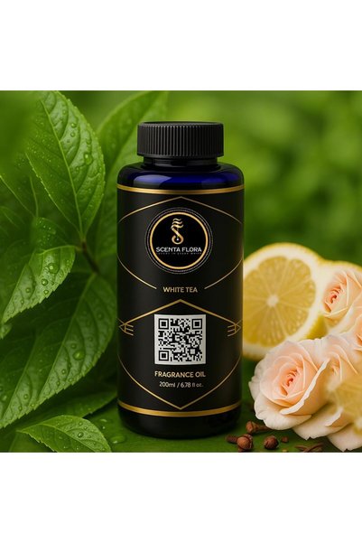 SCENTA FLORA White Tea Fragrance Oil for Diffusers 200ml