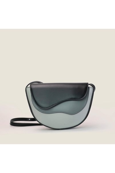 elegant hijab Medium Crossbody Bag in Statement Colours