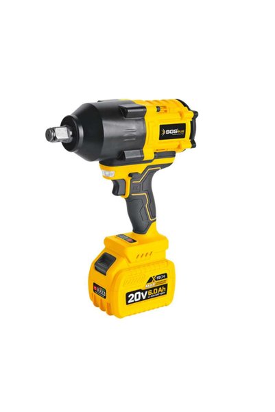 SGS PROFESYONEL DARBELİ SOMUN SIKMA SETİ 1200 Nm Tork 3/4” 1*6.0 Ah (KÖMÜRSÜZ MOTOR) - PH