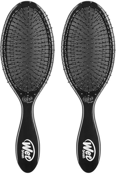 Wet Brush فرشاة فك تشابك الشعر الأصلية، شعيرات أكوا-ألترا-سوفت إنتيلي فليكس ا...