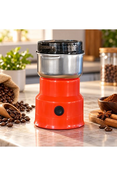 Primo Plus مطحنة كهربائية R069-400W لطحن حبوب القهوة والتوابل والمكسرات، بشفر...