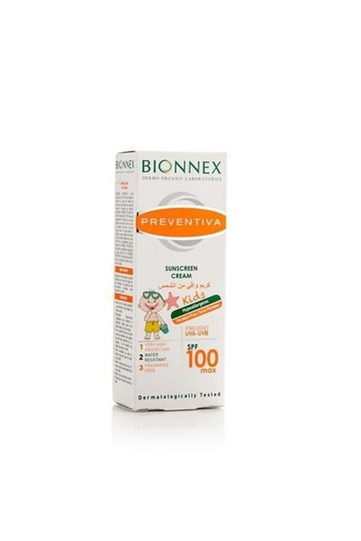 Bionnex كريم واقي من الشمس للأطفال، عامل حماية من الشمس 100.