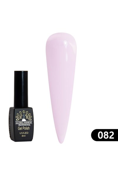 global fashion Ojă semipermanentă BLACK ELITE 082, 8 ml